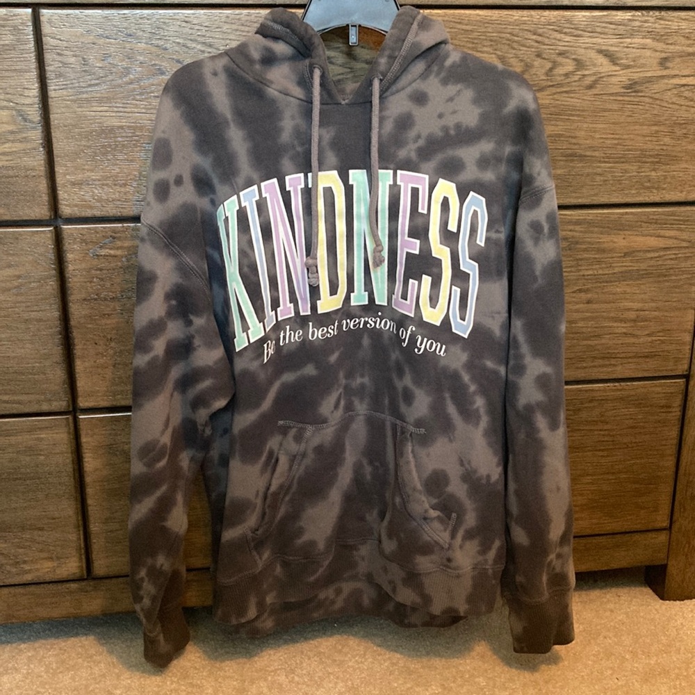 hollister kindness tye dye hoodie